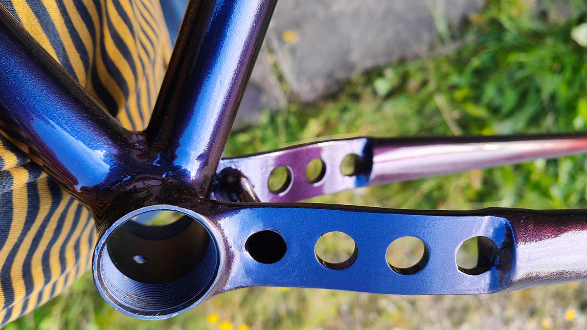 chap bikes feten chainstays yoke