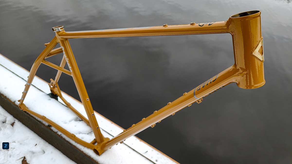 chap bikes paniseta pistacho brown